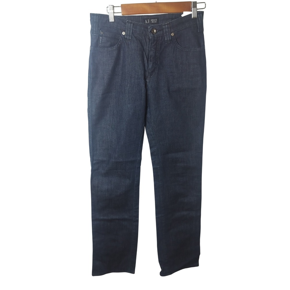 Armani Jeans Mens 29 Dark Wash Indigo Straight Leg Denim AJ UJPN 2082 44